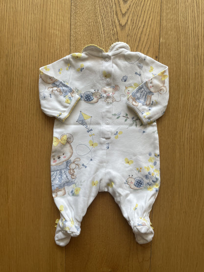 Tutina manica lunga con piedini