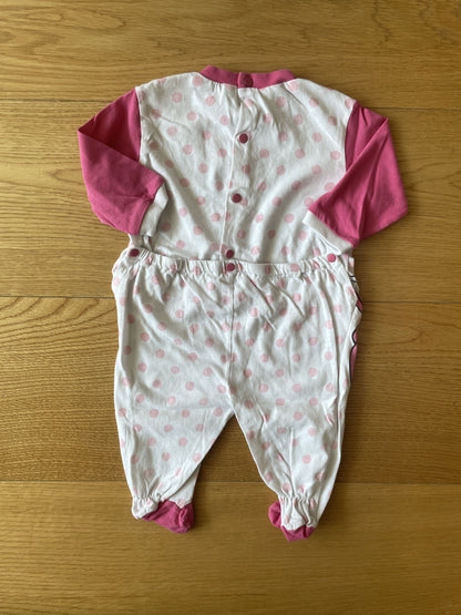 Tutina manica lunga con piedini