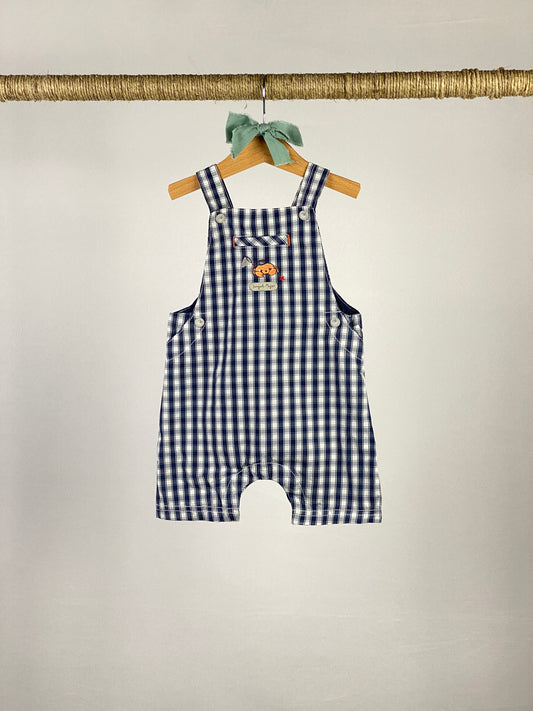 Salopette con pantalone corto