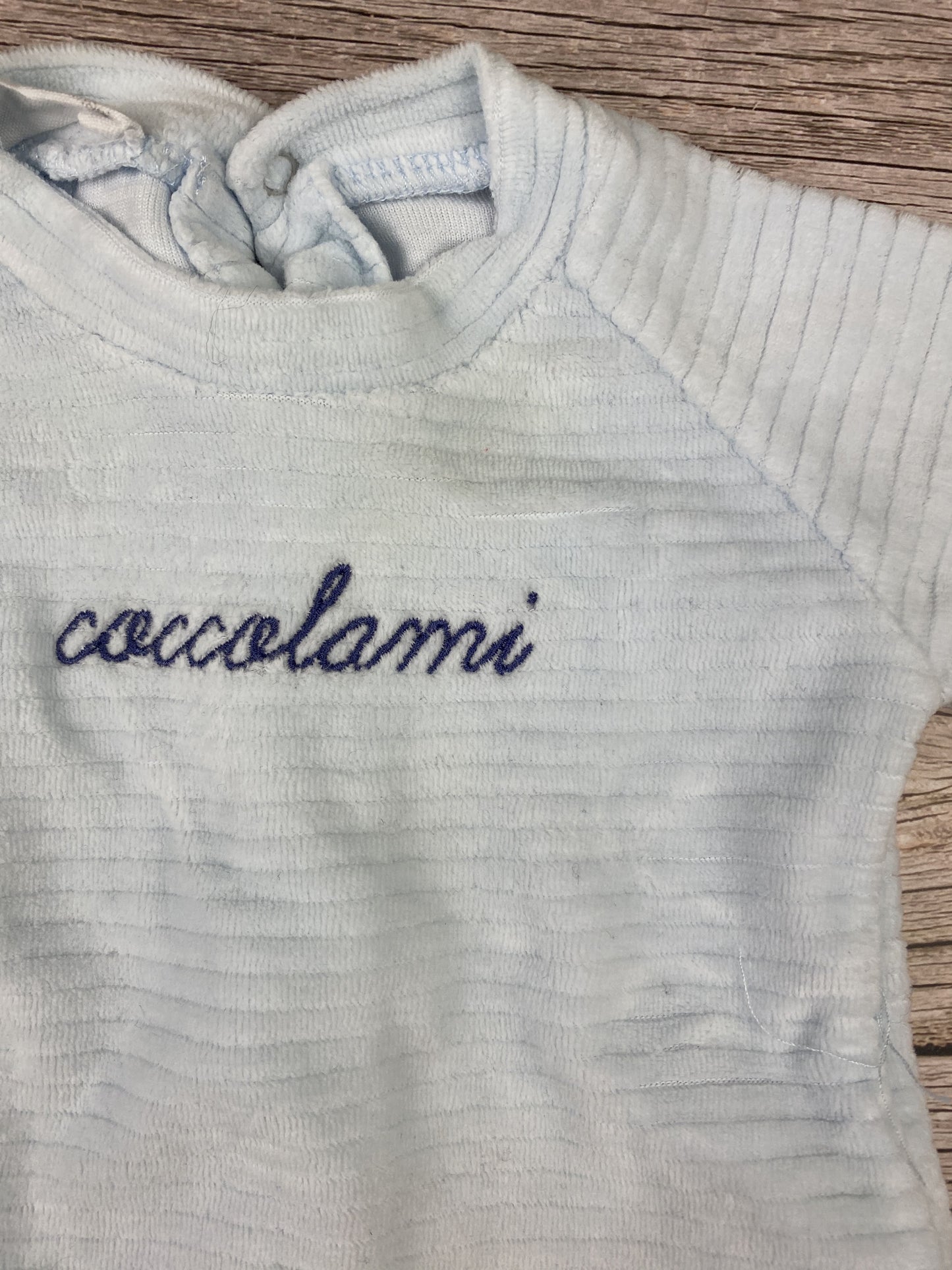 Tutina spezzata con piedini