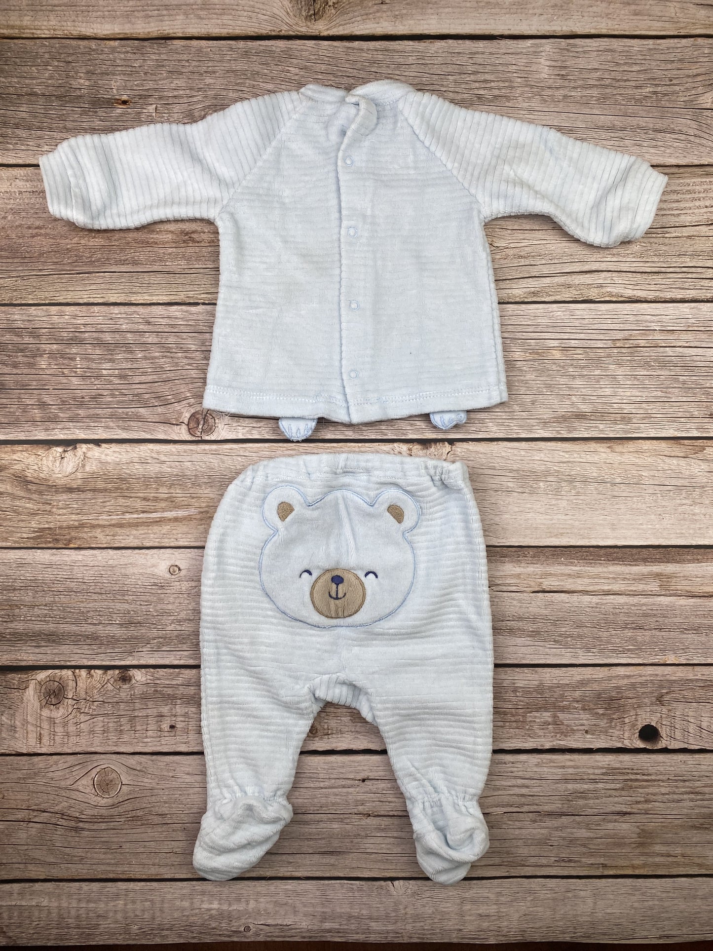 Tutina spezzata con piedini