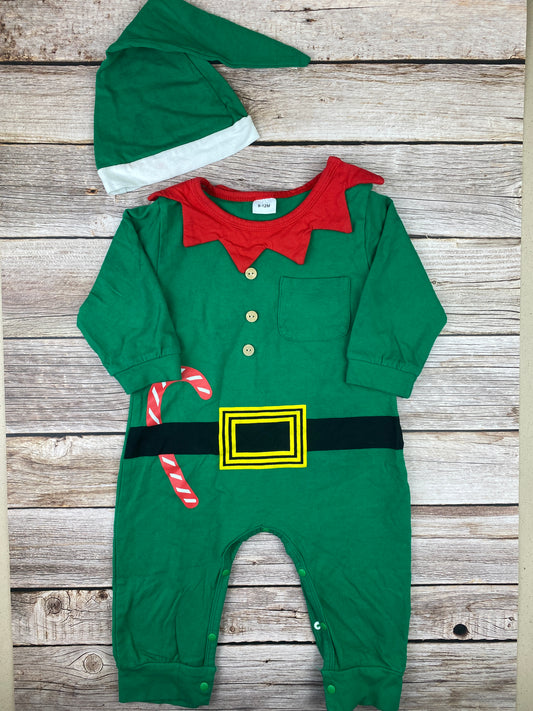 Tutina senza piedini Natalizia