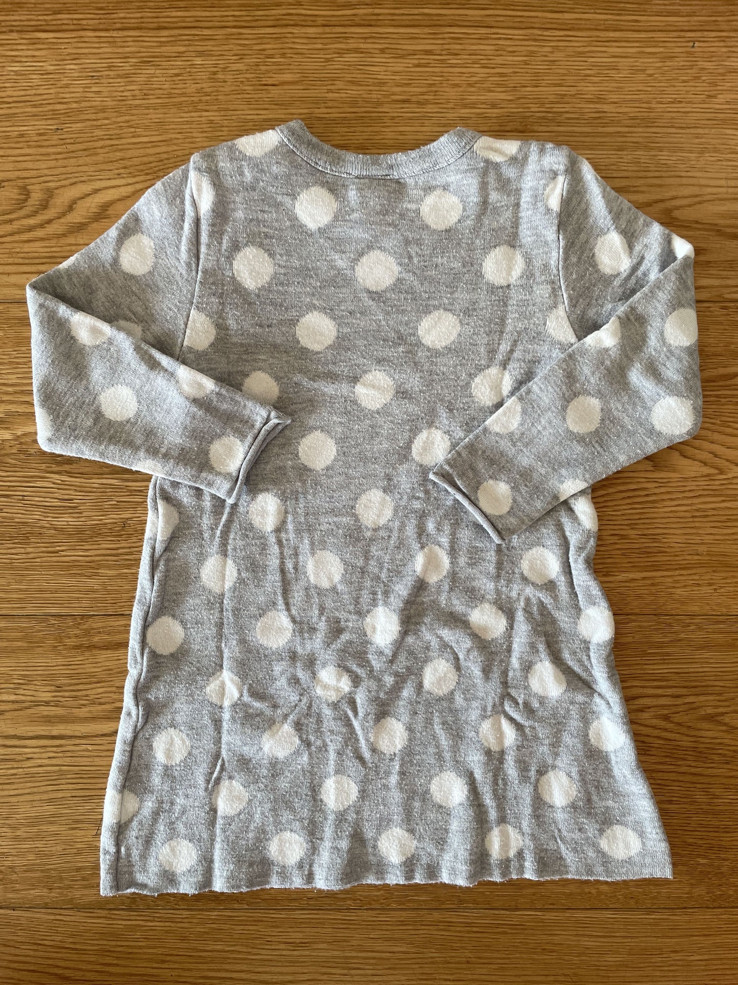 Vestito in cotone manica lunga
