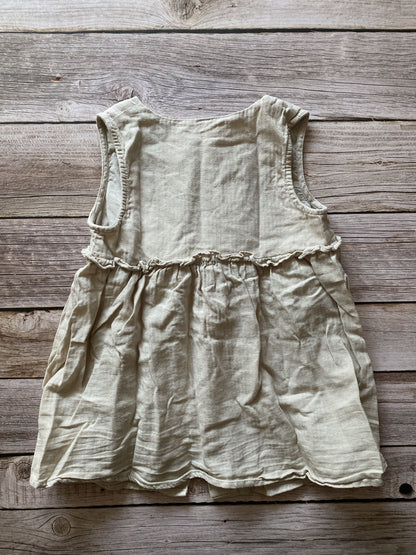 Vestito senza manica
