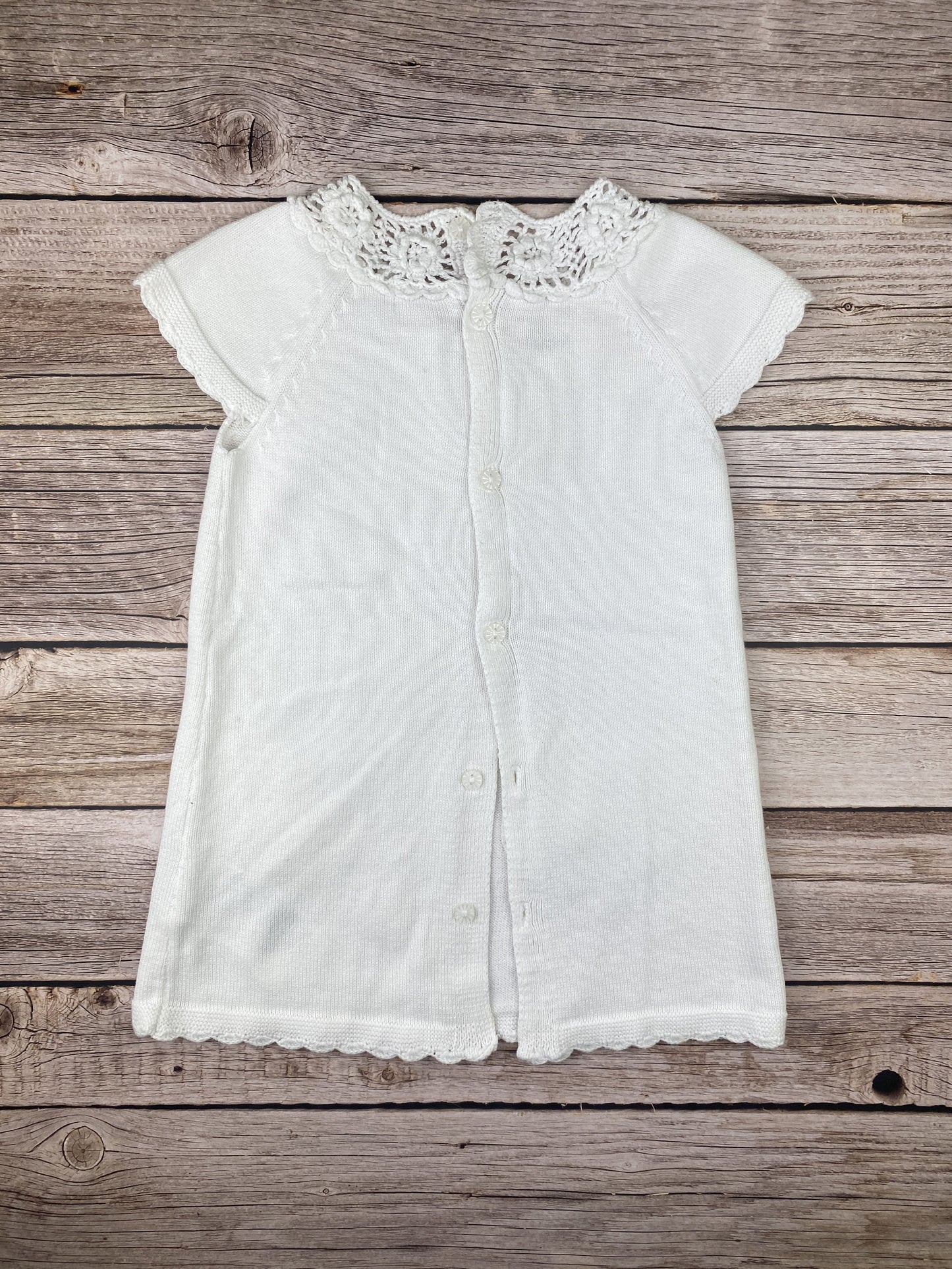 Vestito in maglia di cotone