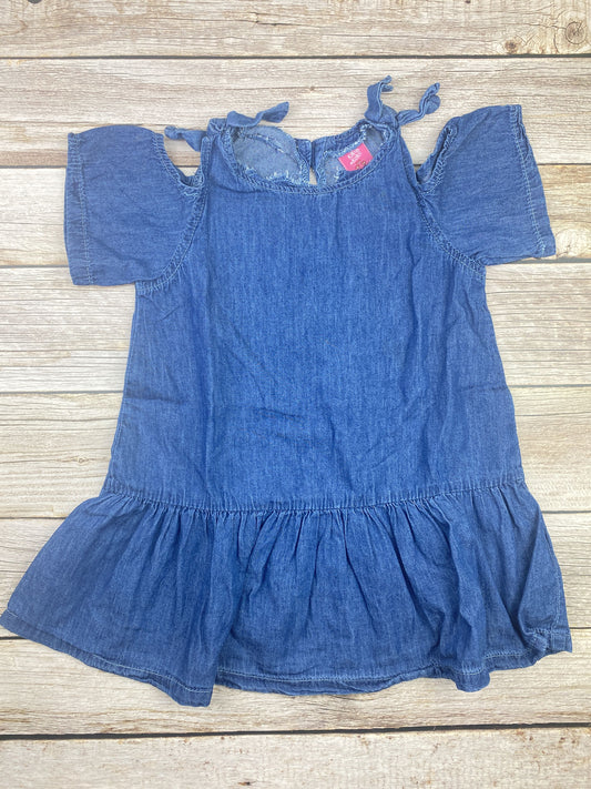 Vestito senza manica in jeans