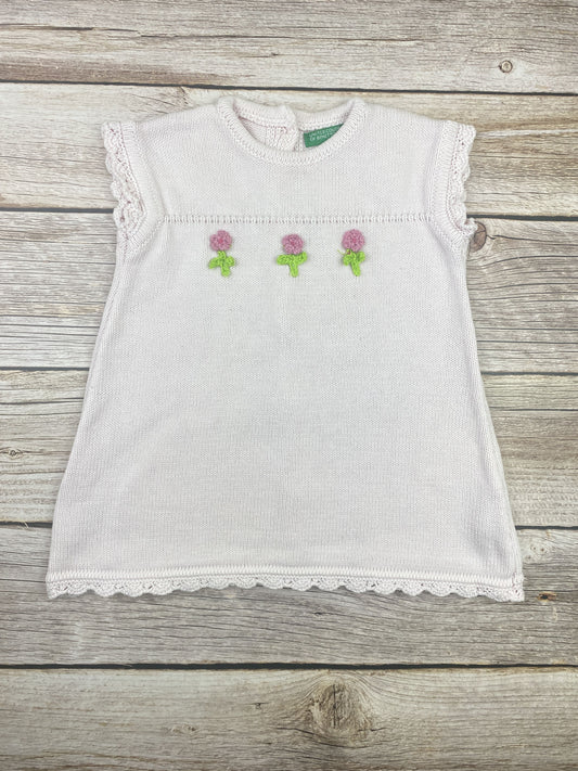 Vestito manica corta in maglia di cotone