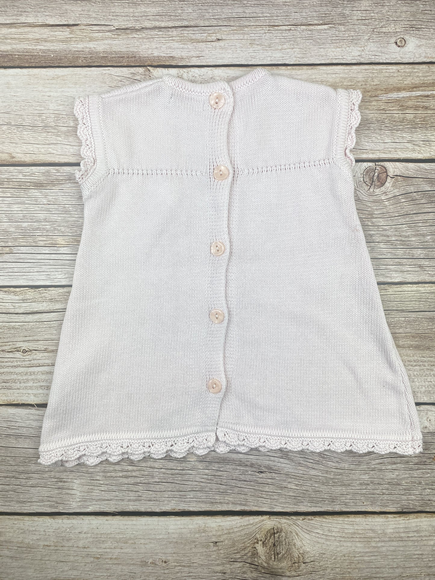 Vestito manica corta in maglia di cotone