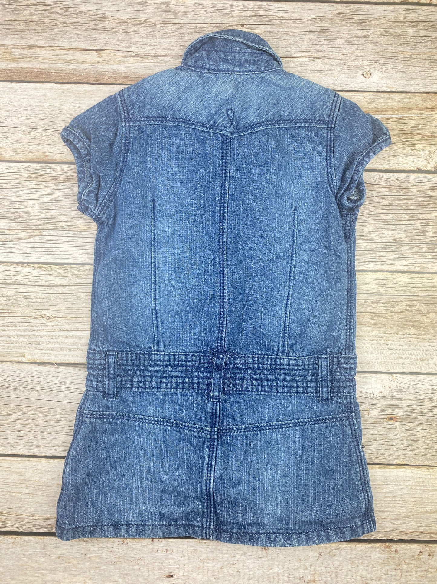 Vestito manica corta in jeans