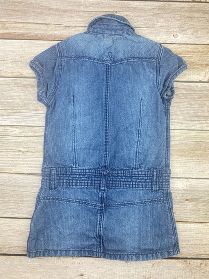 Vestito manica corta in jeans