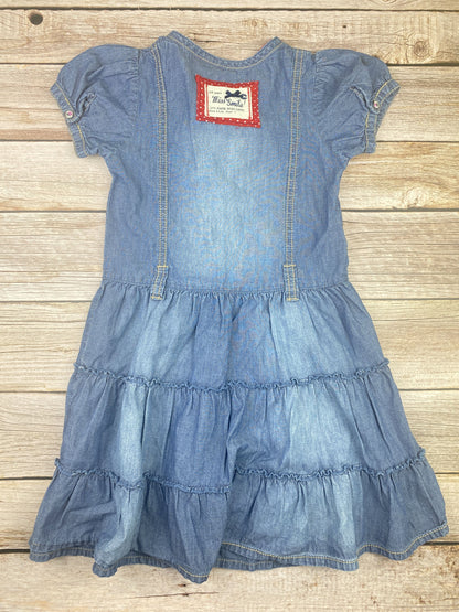 Vestito manica corta in jeans leggero