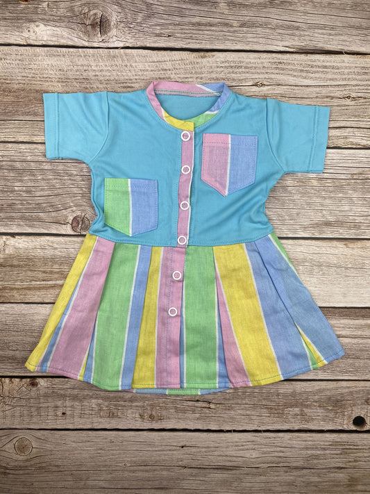 Vestito manica corta