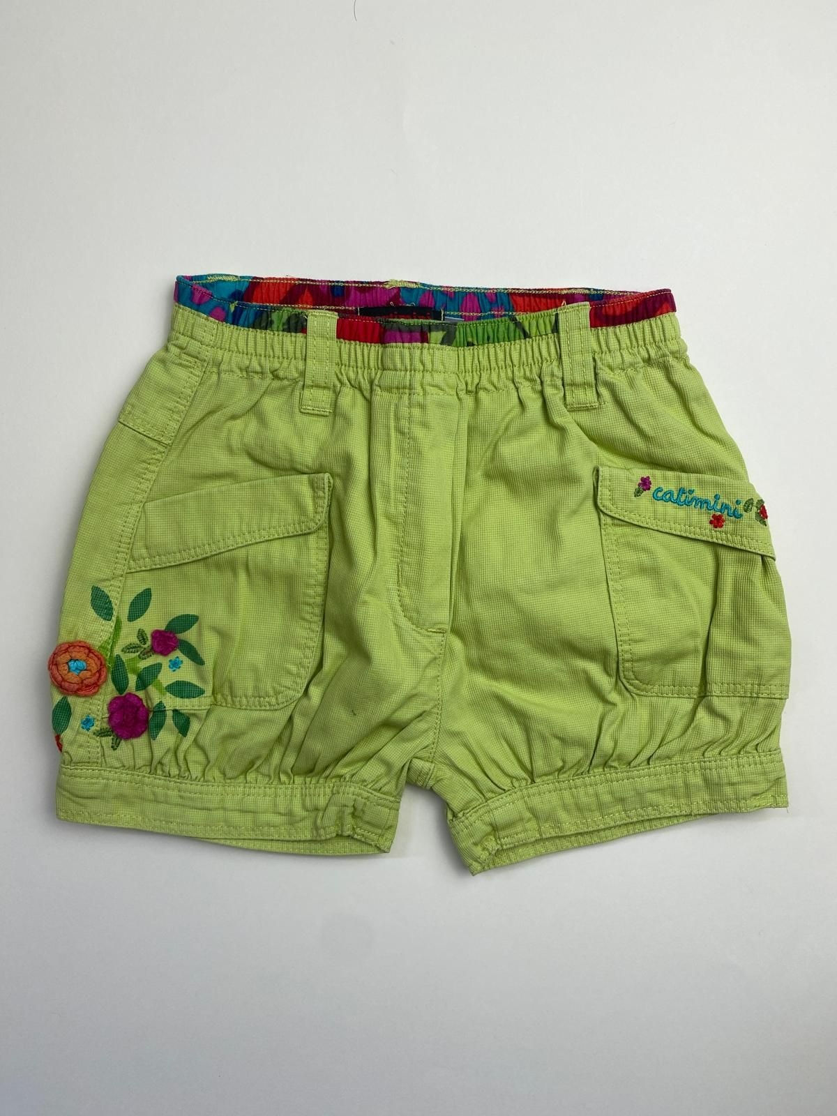 Pantaloncini in tela di cotone