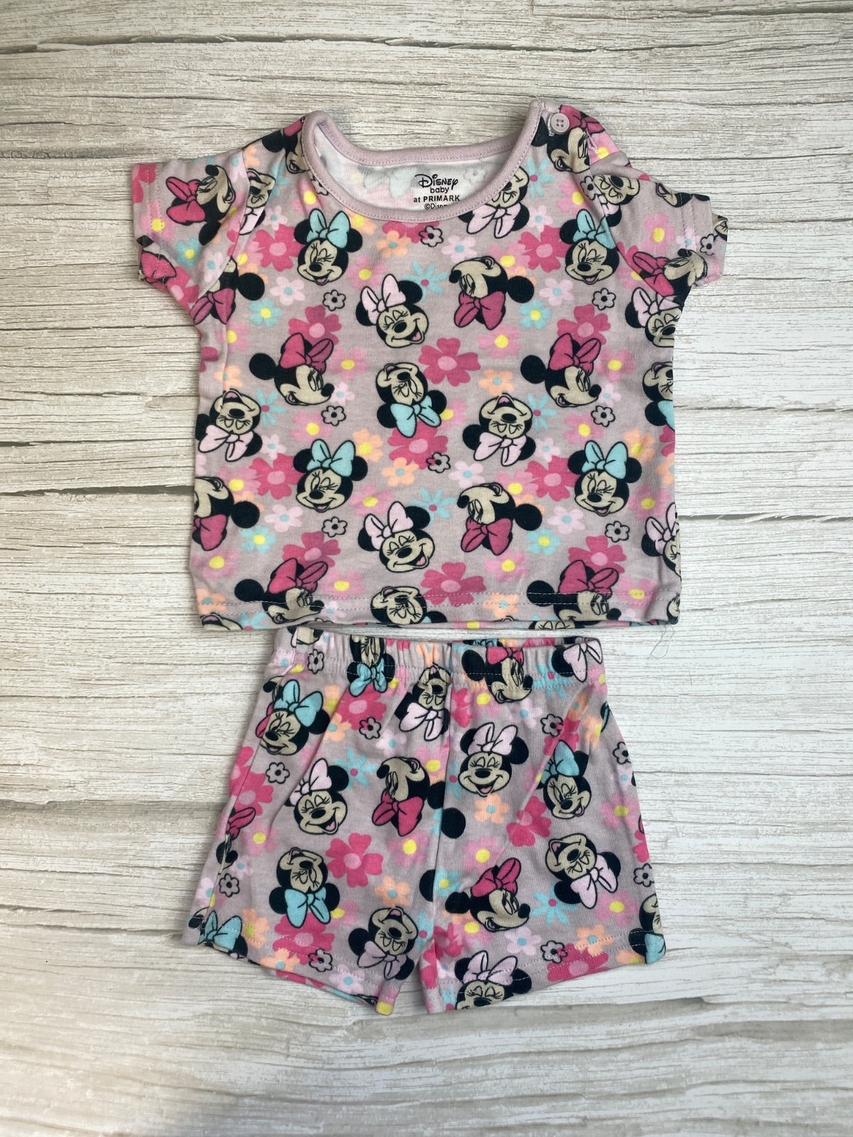 Set corto Disney Baby Minnie Mouse per neonata
