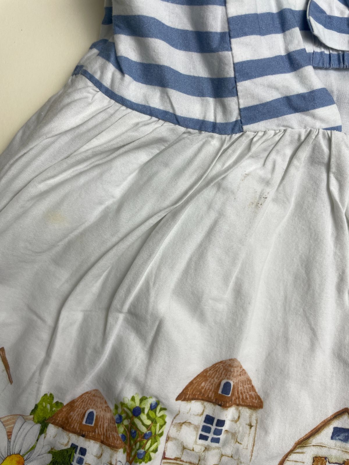 Vestito bambina senza maniche