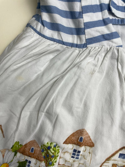 Vestito bambina senza maniche