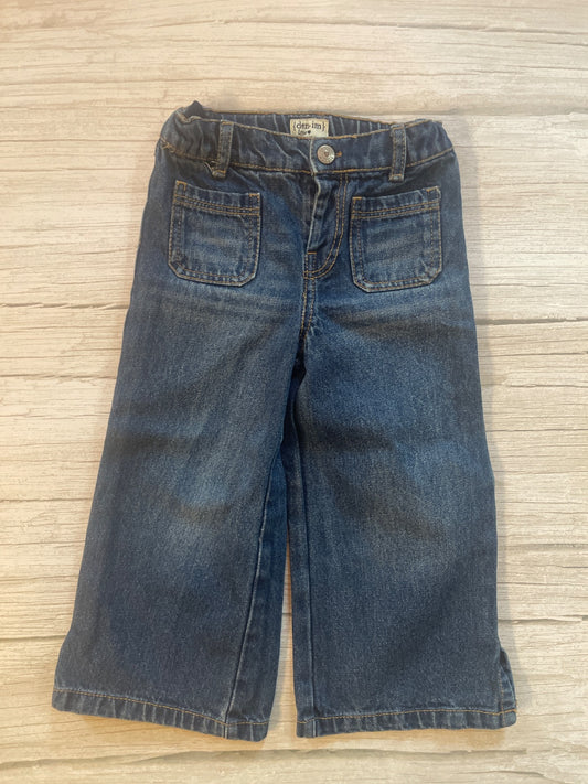 Jeans denim a gamba larga per bambini {den-im} little ♥