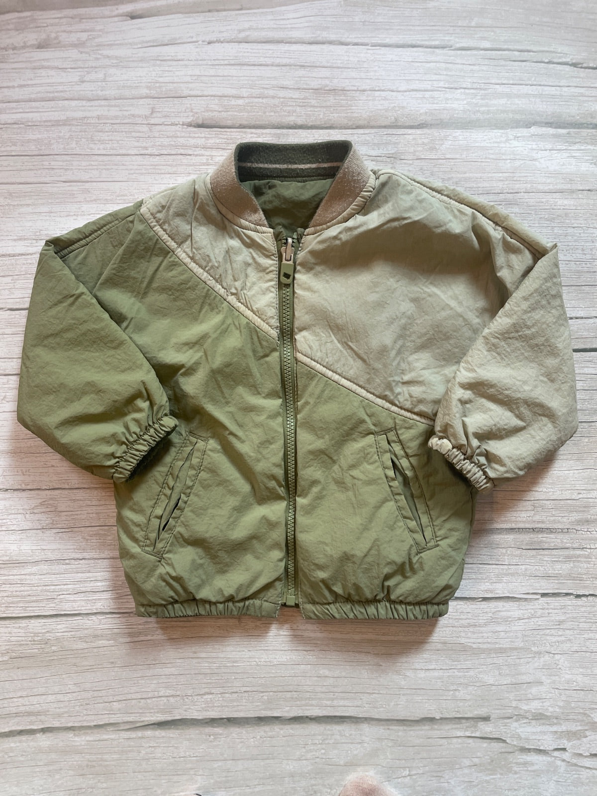Giacca Bomber Bicolore reversibile