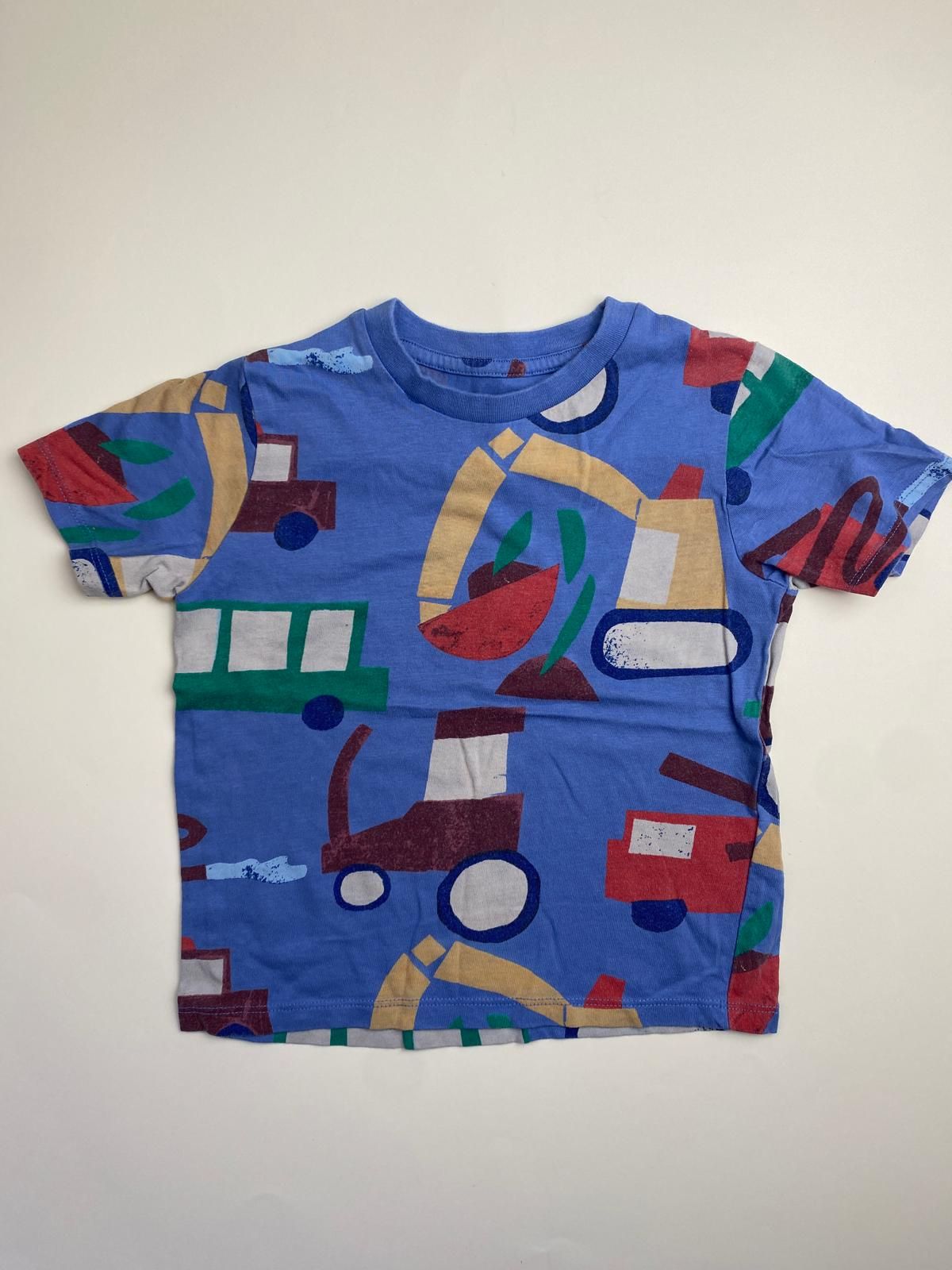Maglietta Bambino Blu Maniche Corte