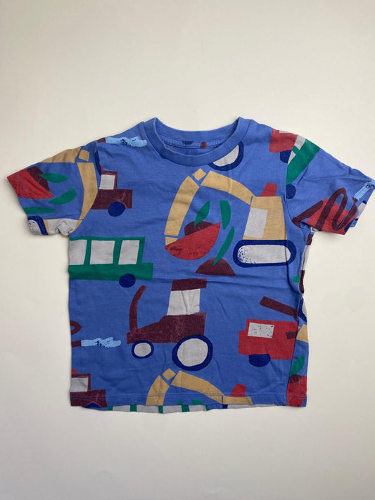 Maglietta Bambino Blu Maniche Corte
