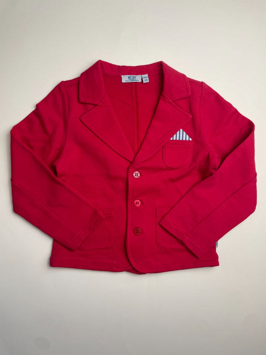 Blazer con Fazzoletto a Righe