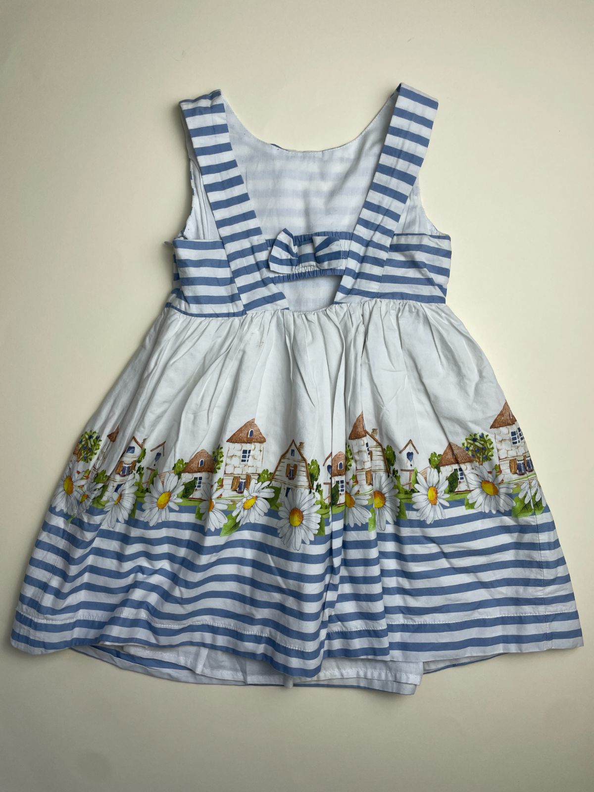 Vestito bambina senza maniche