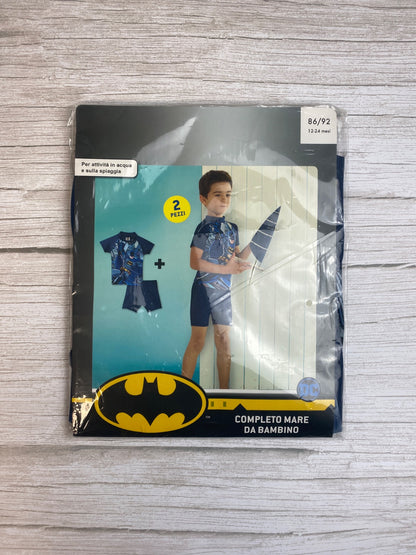 Completo Mare Batman per Bambino 2 Pezzi