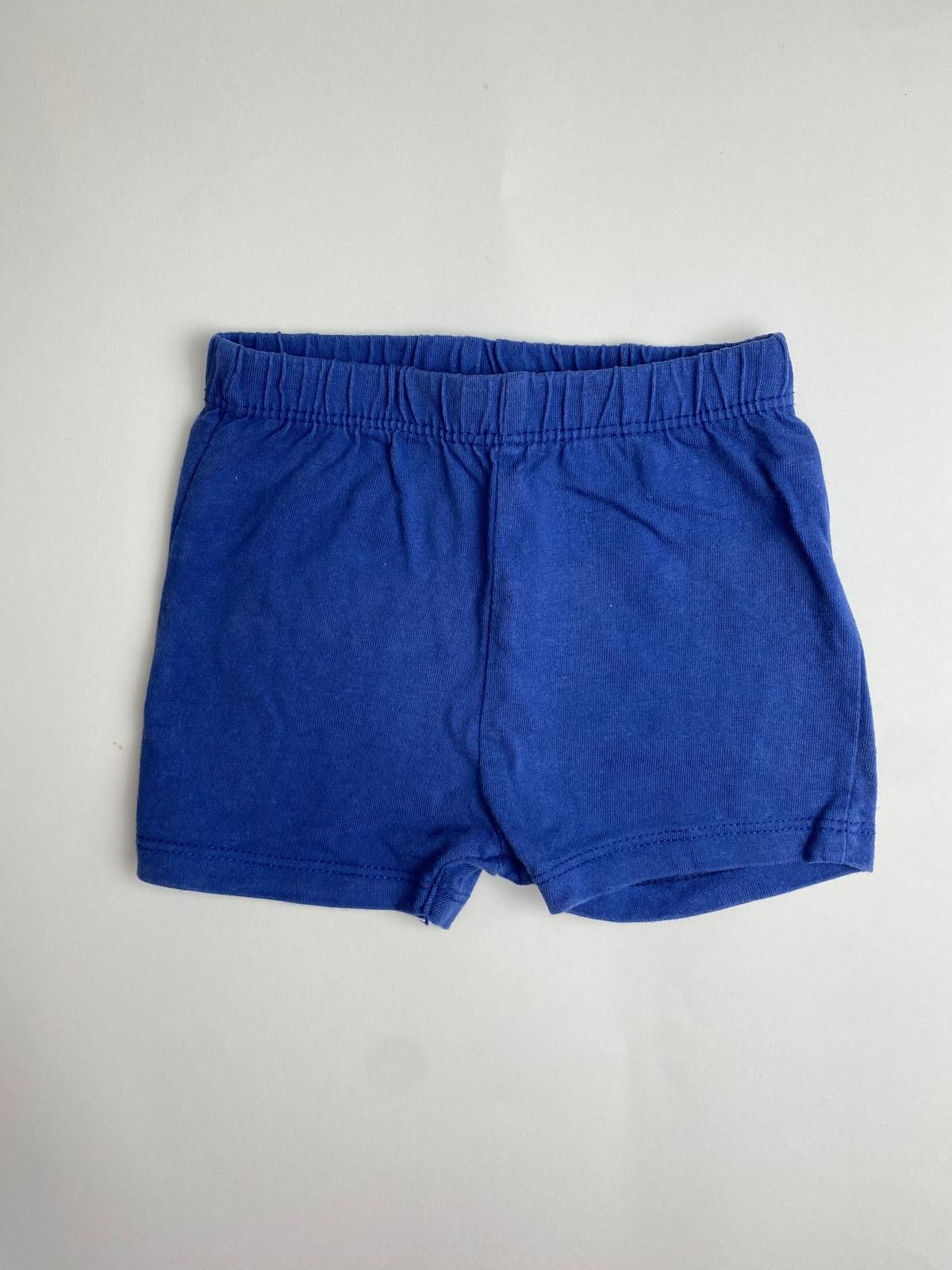 Pantaloncini corti blu per neonato