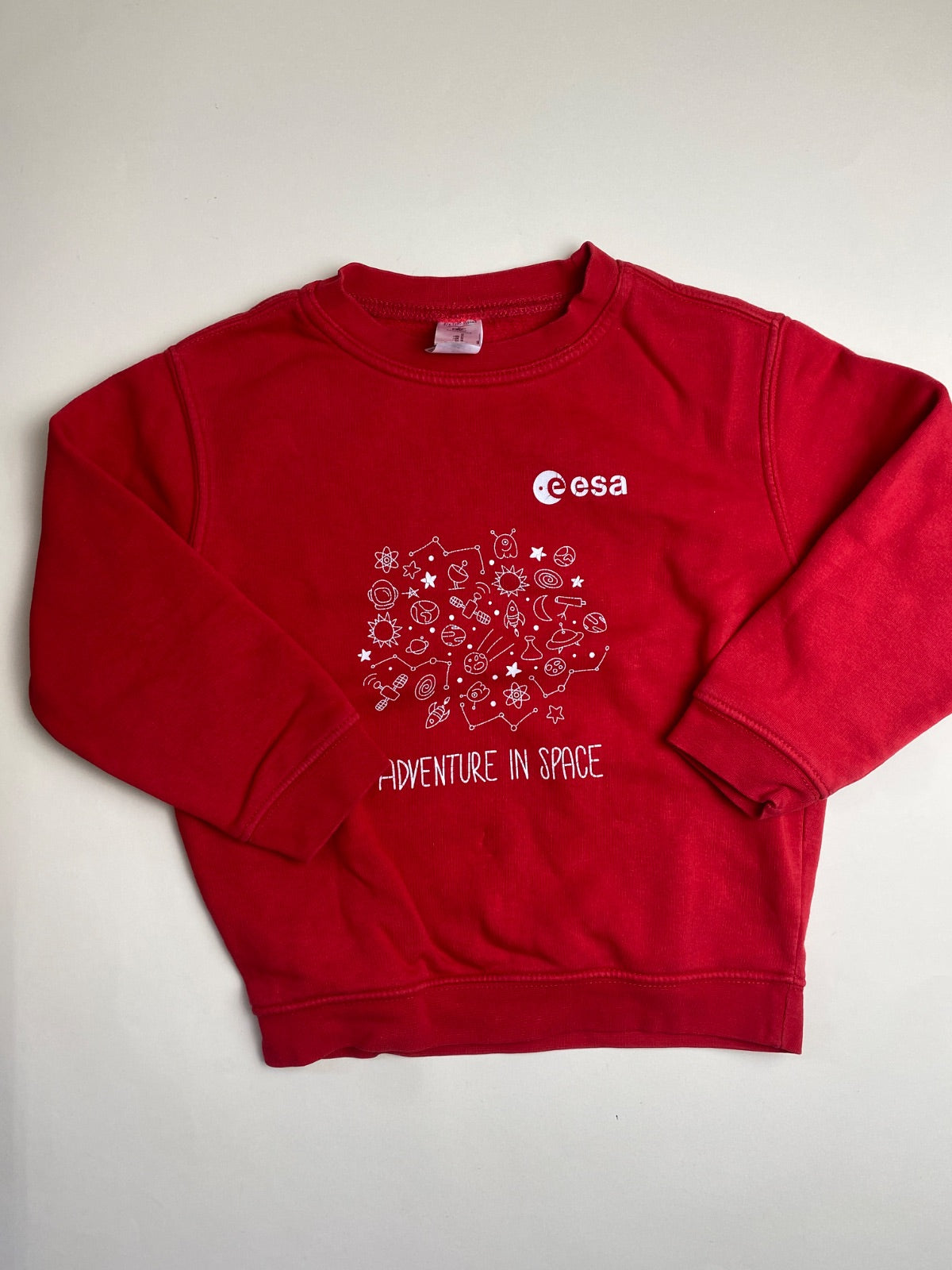 Felpa Rossa Bambino ESA Adventure in Space