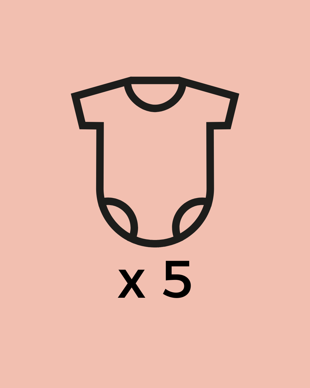 Box 5 body manica corta bambina