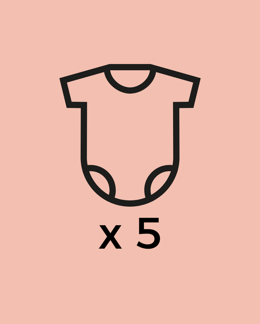 Box 5 body manica corta bambina