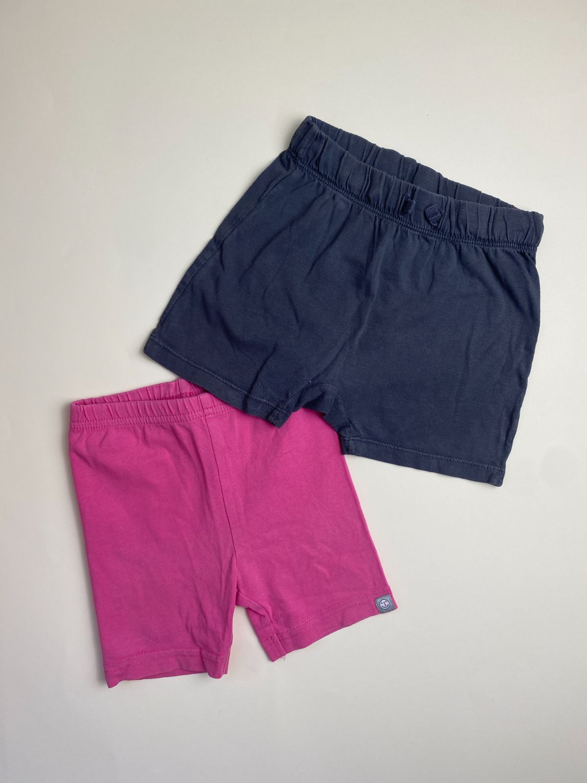 Set 2 Pantaloncini Corti Bambina in Jersey
