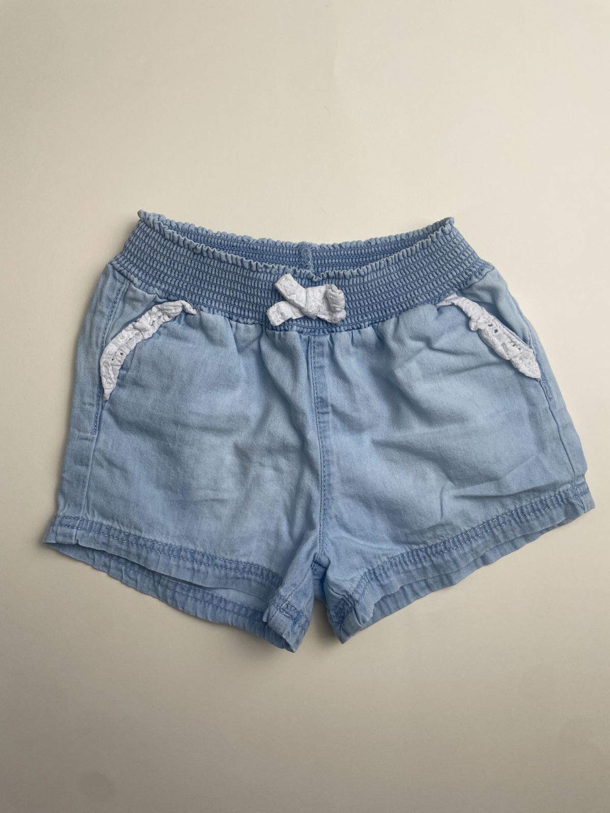Shorts in denim leggero 