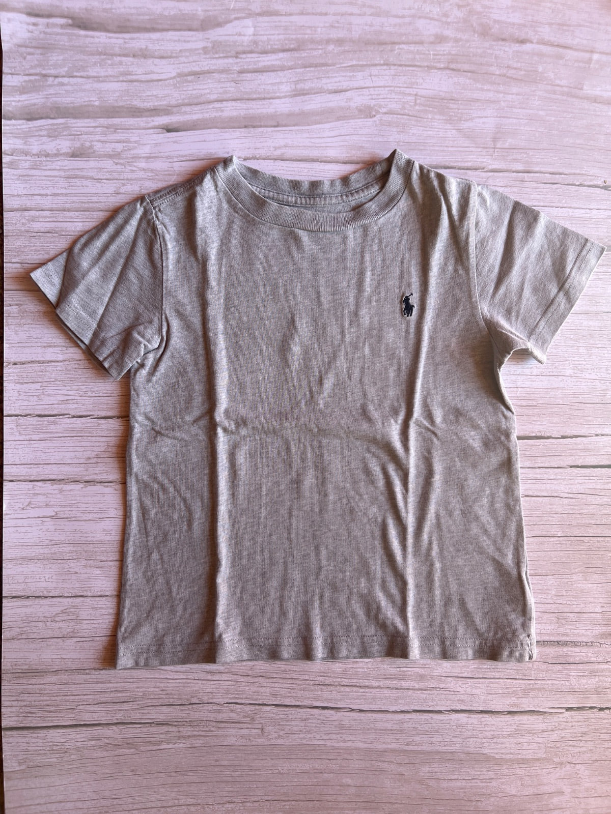 T-shirt grigia Ralph Lauren con logo