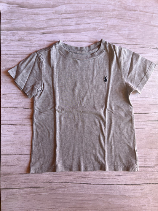 T-shirt grigia Ralph Lauren con logo
