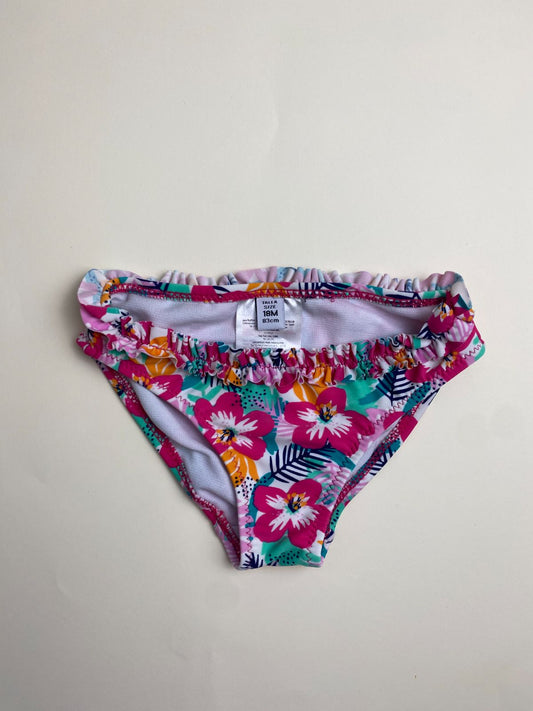 Costume da Bagno Bambina con Stampa Floreale