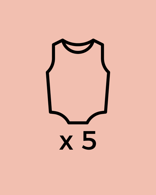 Box 5 body senza manica bambina