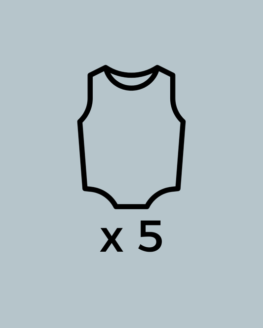 Box 5 body senza manica bambino