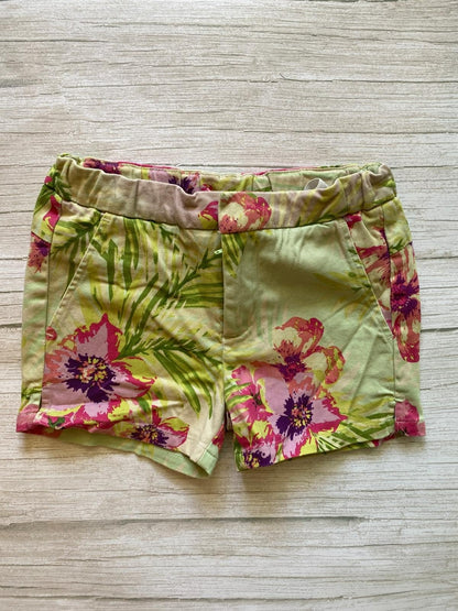 Shorts con Stampa Floreale e Tropicale