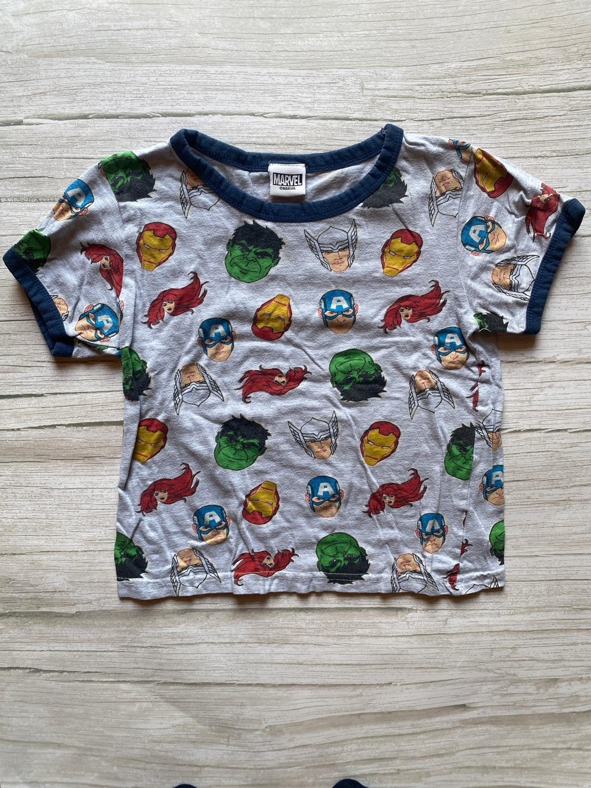 Maglietta Marvel Avengers Maniche Corte