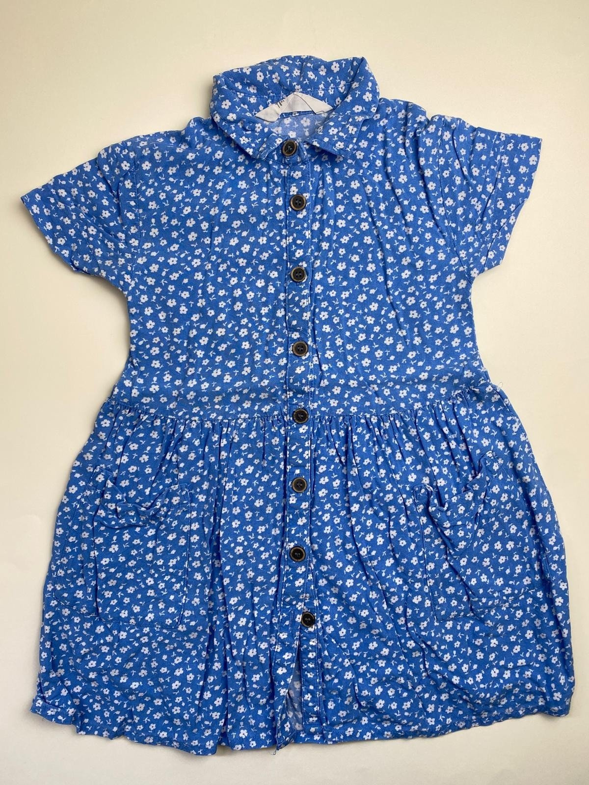 Vestito Maniche Corte Bambina Floreale