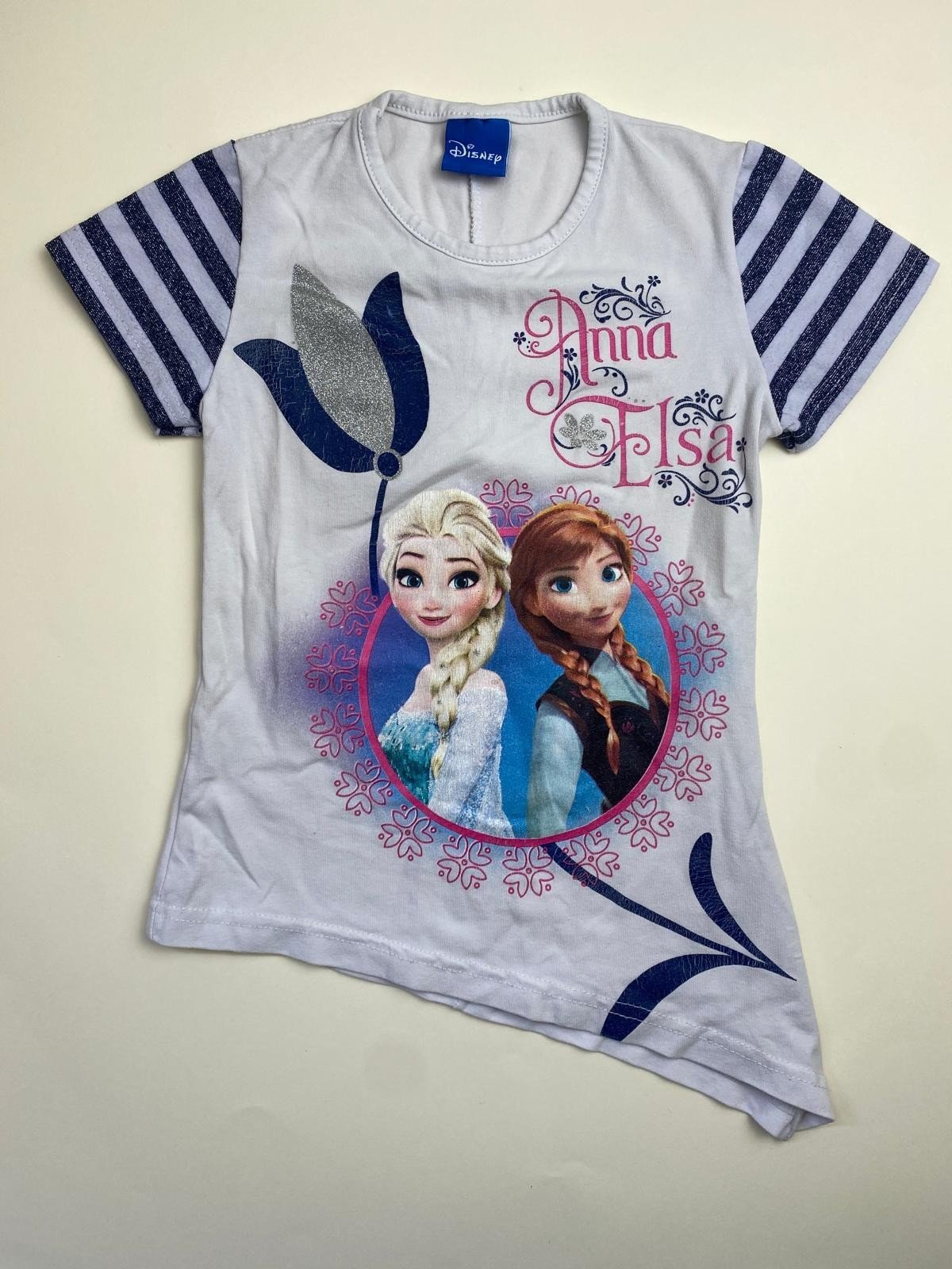 Maglietta Bambina Maniche Corte Frozen 