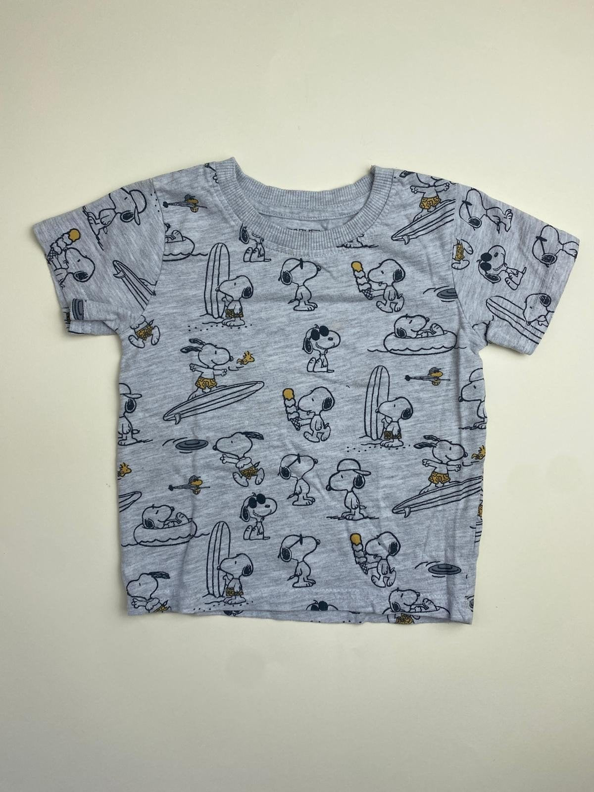 Maglietta Bambino Snoopy Maniche Corte