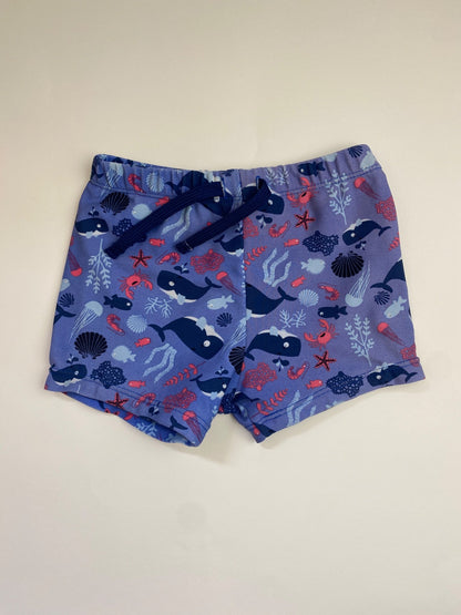 Costume da bagno per bambini con stampa marina