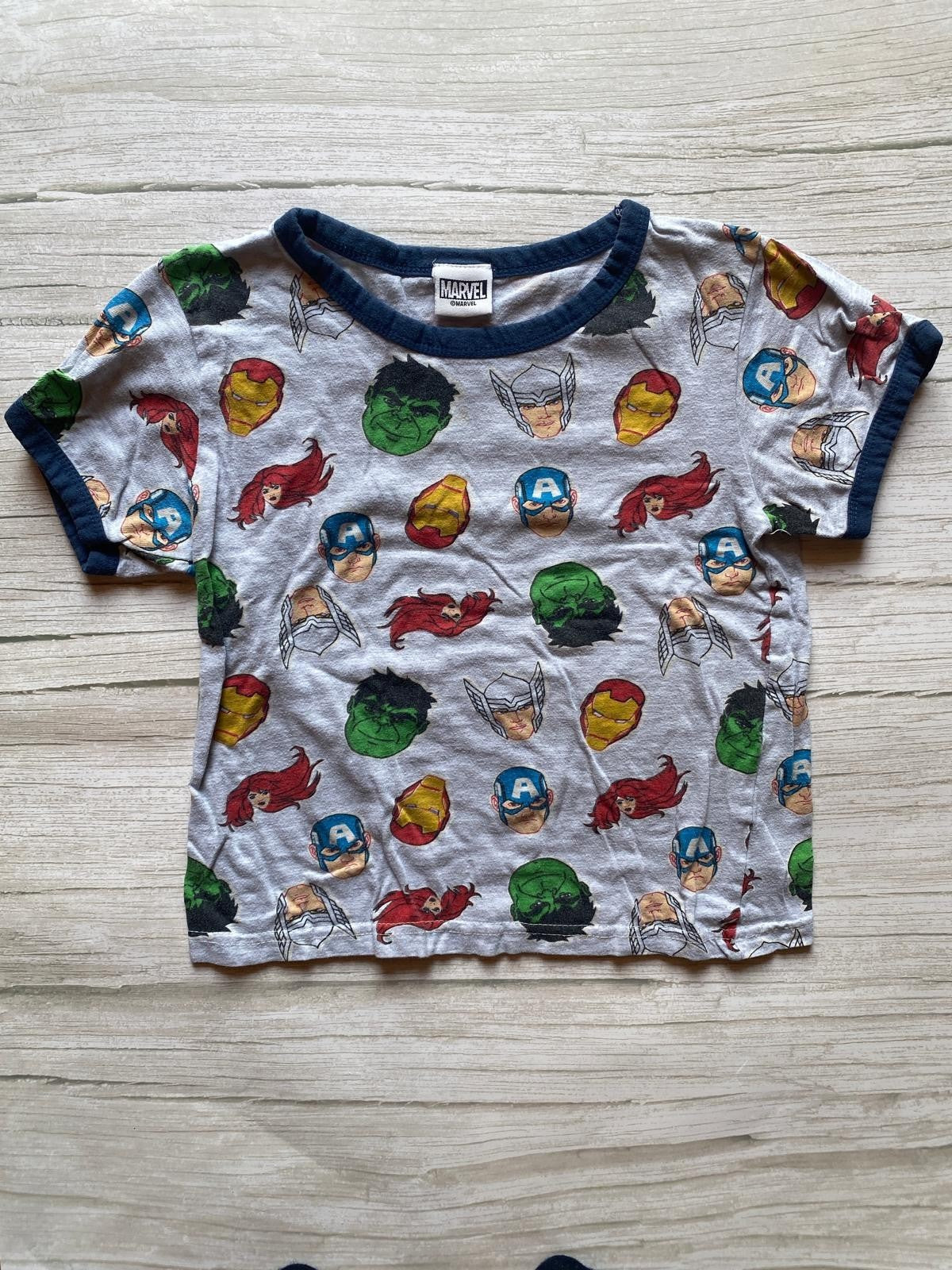 Maglietta Marvel Avengers Maniche Corte