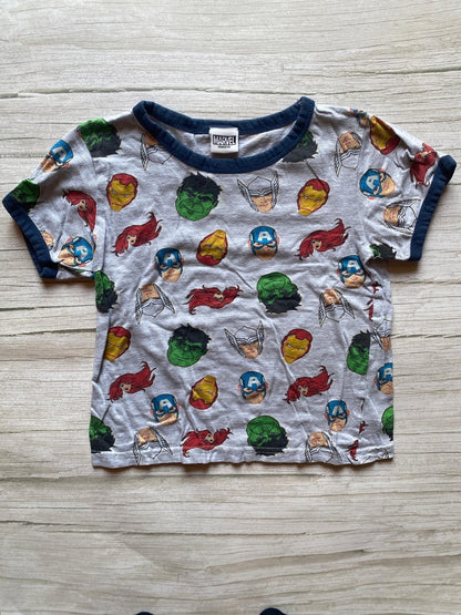 Maglietta Marvel Avengers Maniche Corte