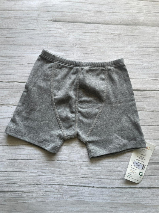 Boxer in cotone biologico grigio