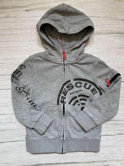 Felpa con cappuccio e zip