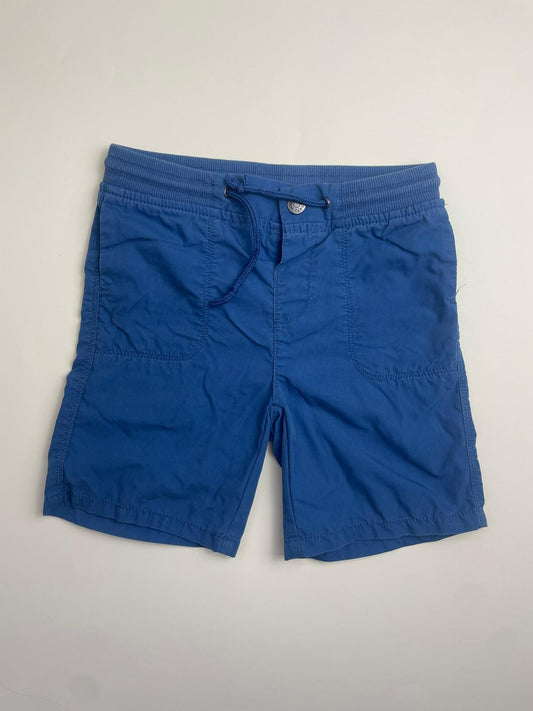 Pantaloncini Blu con Elastico e Coulisse