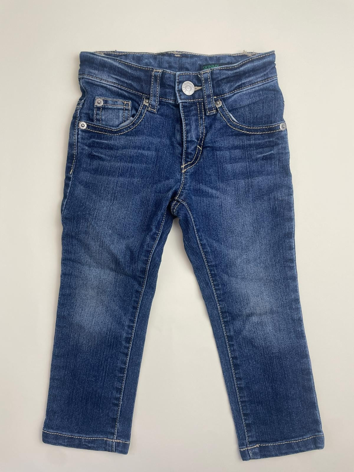 Jeans skinny blu per bambini